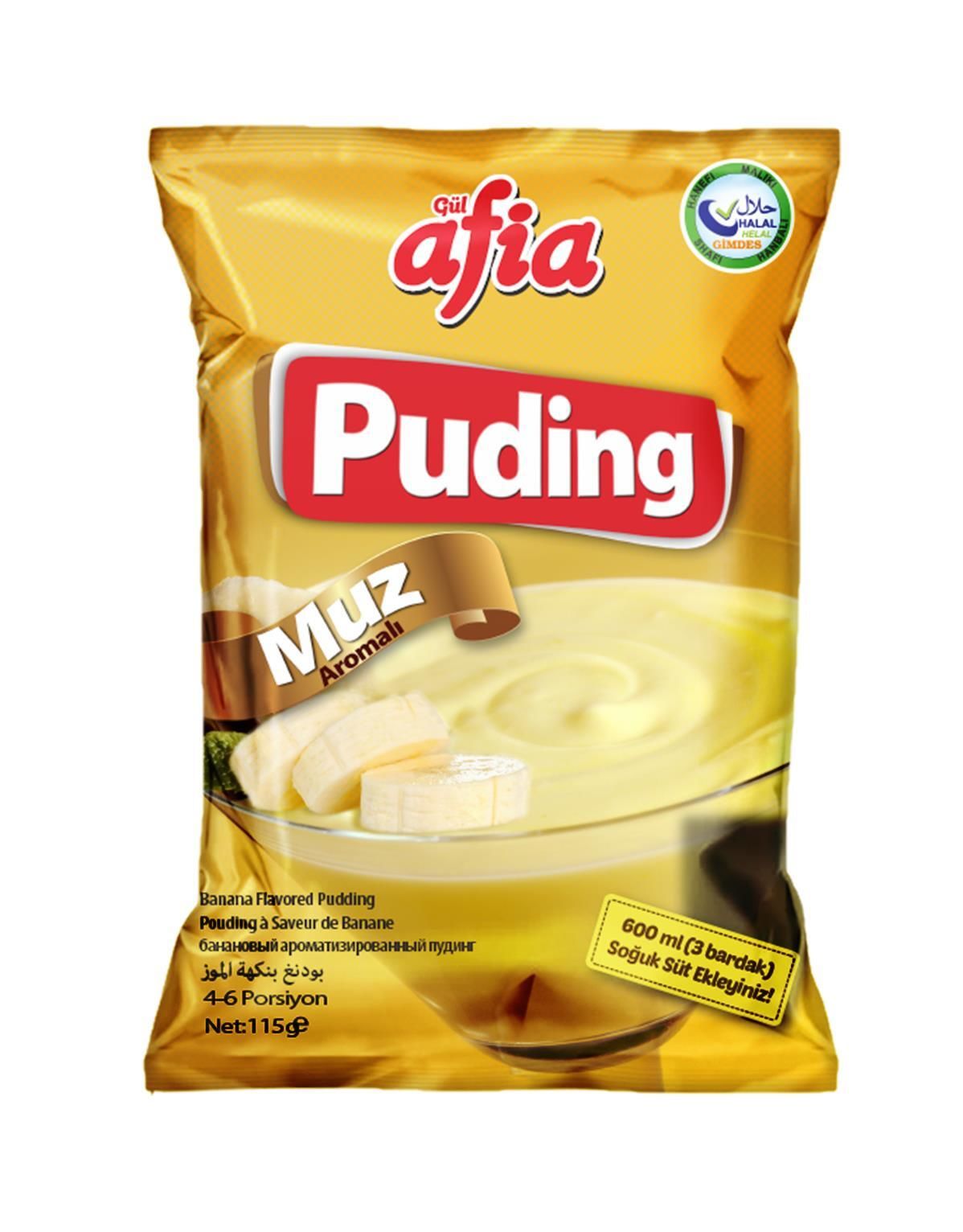 Afia Muzlu Puding 115 Gr