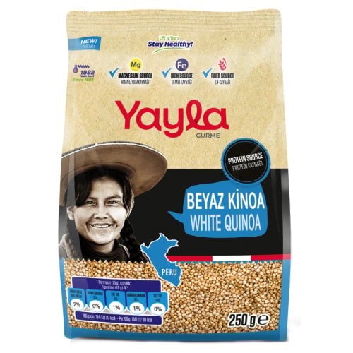 Yayla Gurme Beyaz Kinoa 250 gr
