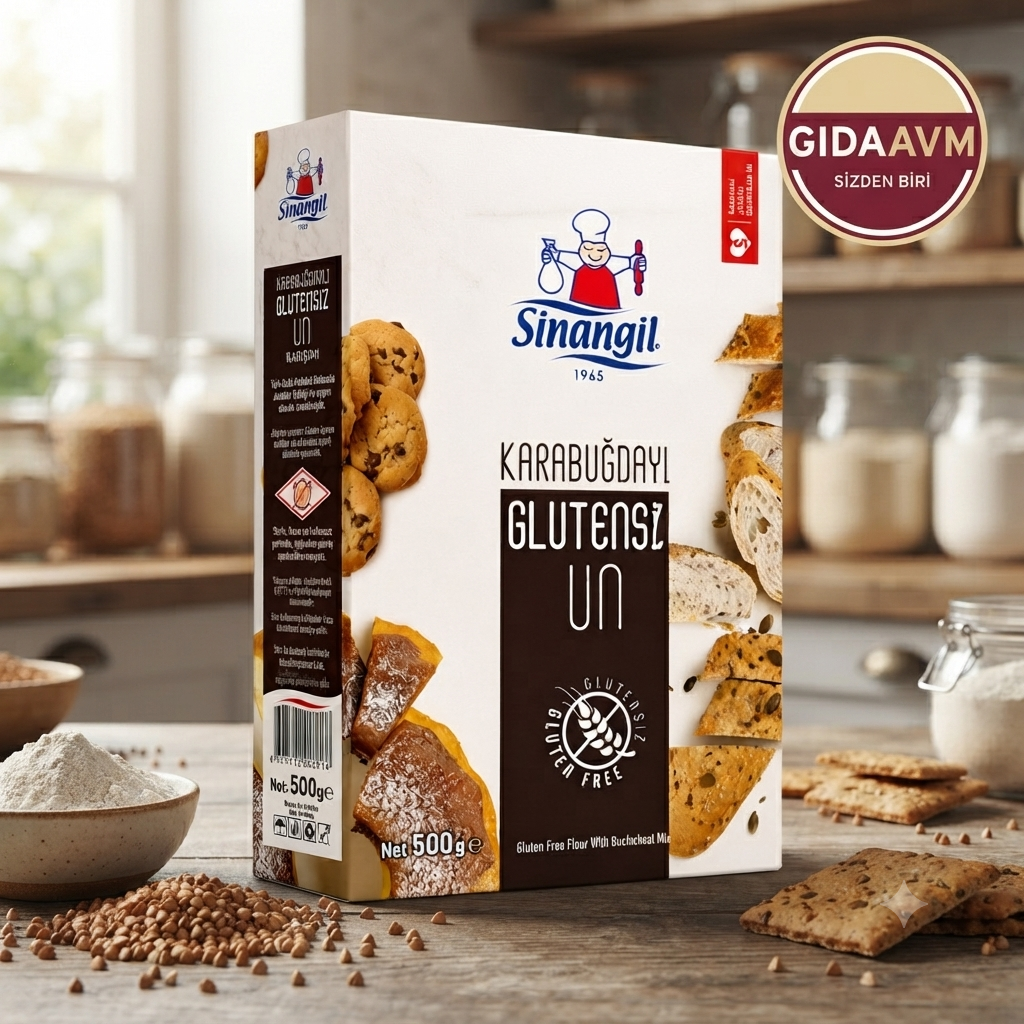 Sinangil Karabuğdaylı Glutensiz Un 500 gr
