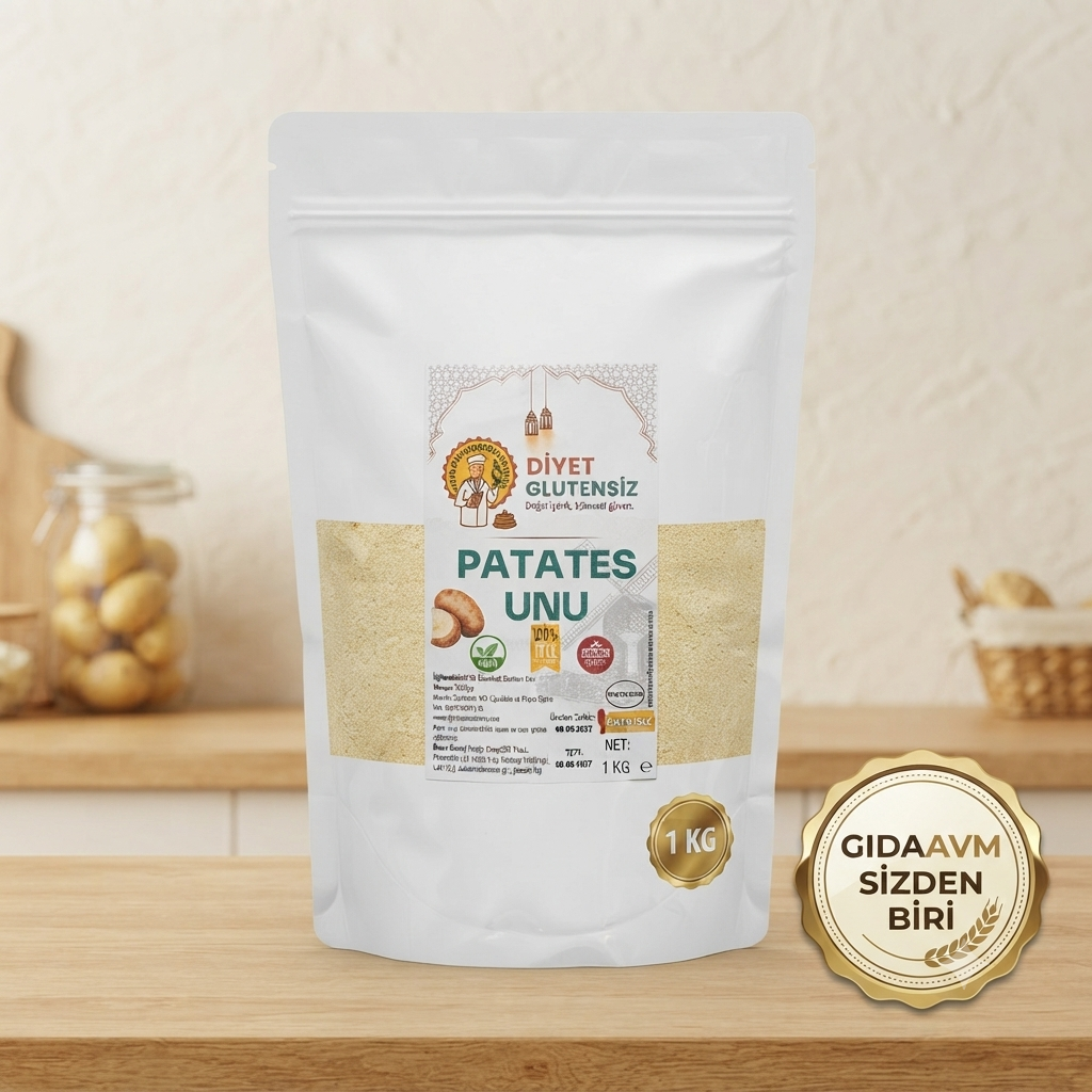 Diyet Glutensiz Patates Unu 1 kg