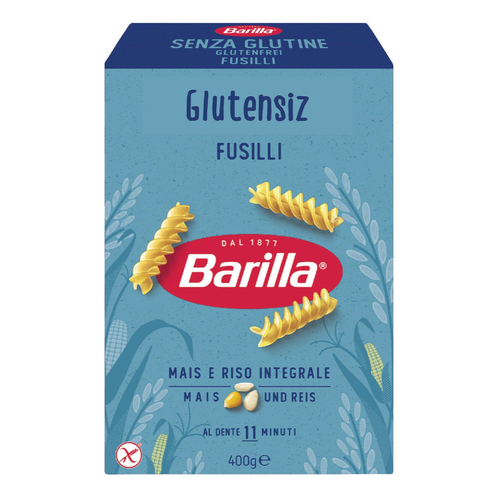 Barilla Glutensiz Makarna Fusilli 400 gr