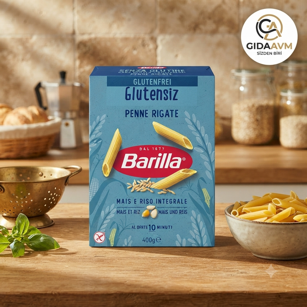Barilla Glutensiz Makarna Penne Rigate 400 gr