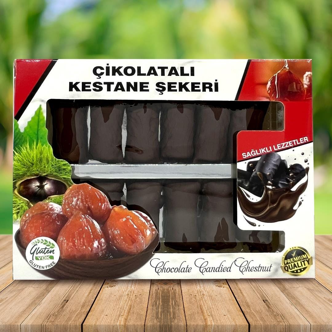 Kibarzade Glutensiz Çikolatalı Kestane Şekeri 280 gr