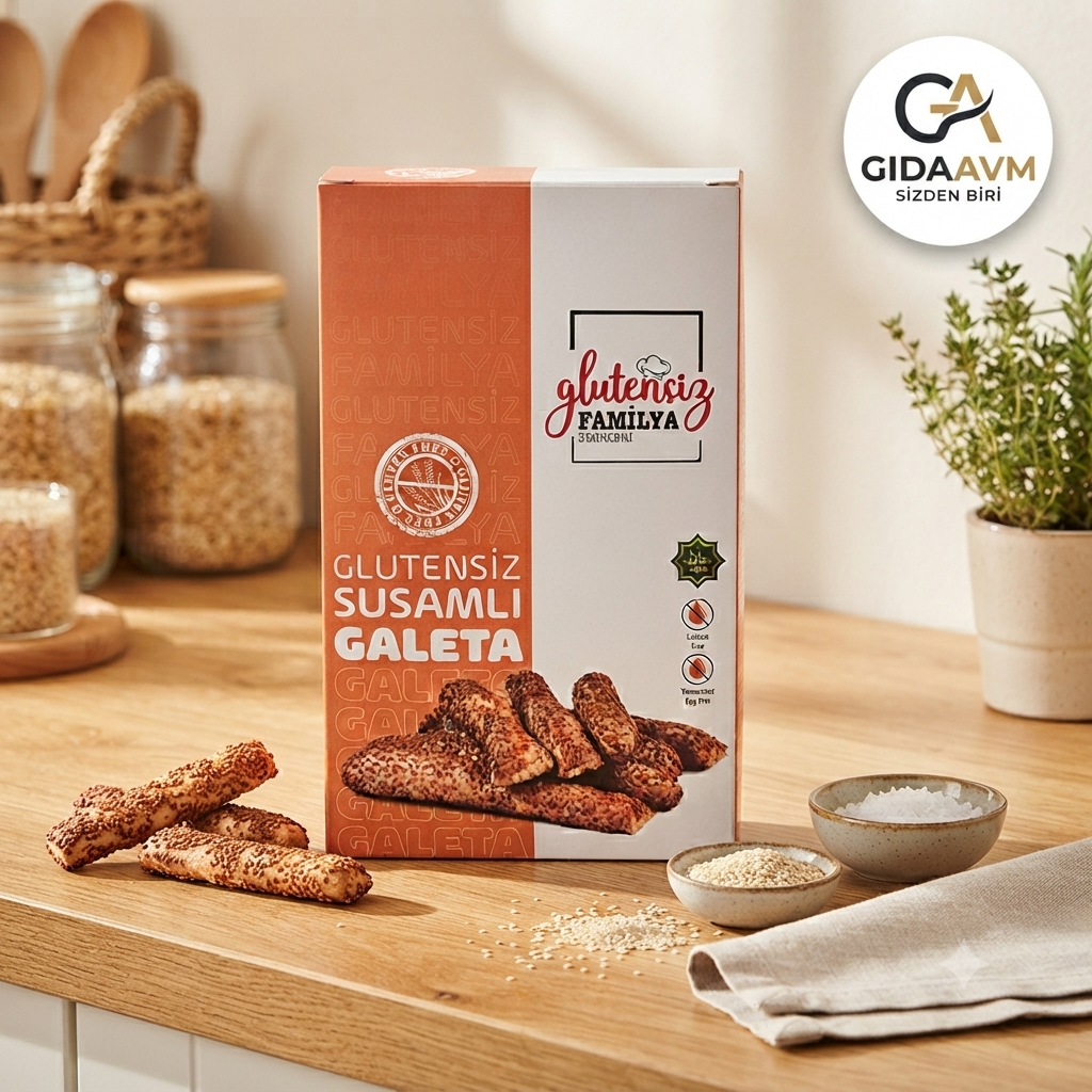 Glutensiz Susamlı Galeta 110 gr