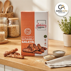 Glutensiz Susamlı Galeta 110 gr