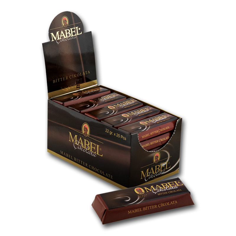 Mabel Glutensiz Bitter Çikolata 22 gr