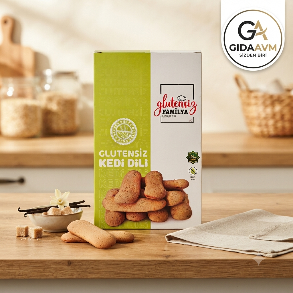 Glutensiz Kedi Dili 120 gr