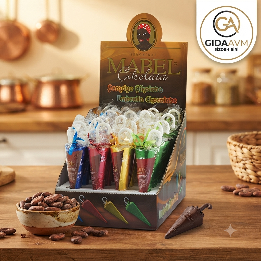 Mabel Glutensiz Şemsiye Çikolata 30 gr
