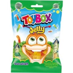 Toybox Meyve Aromalı Solucan Jelibon 60 g