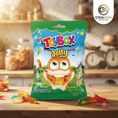 Toybox Meyve Aromalı Solucan Jelibon 60 g