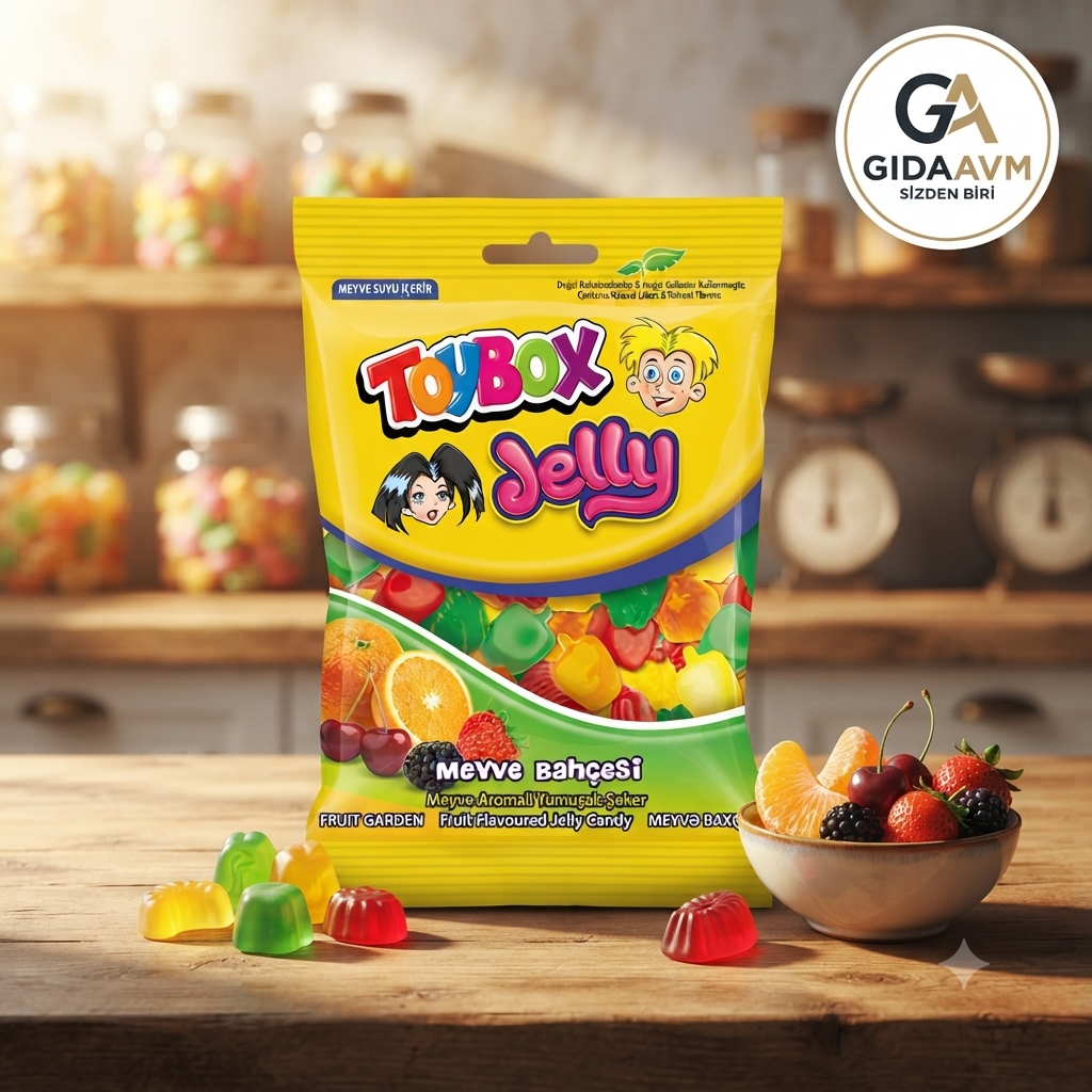 Toybox Jelly 60 gr Meyve Bahçesi Jelibon