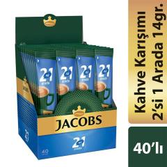 Jacobs Glutensiz 2 si 1 arada 40 Adet*12 gr