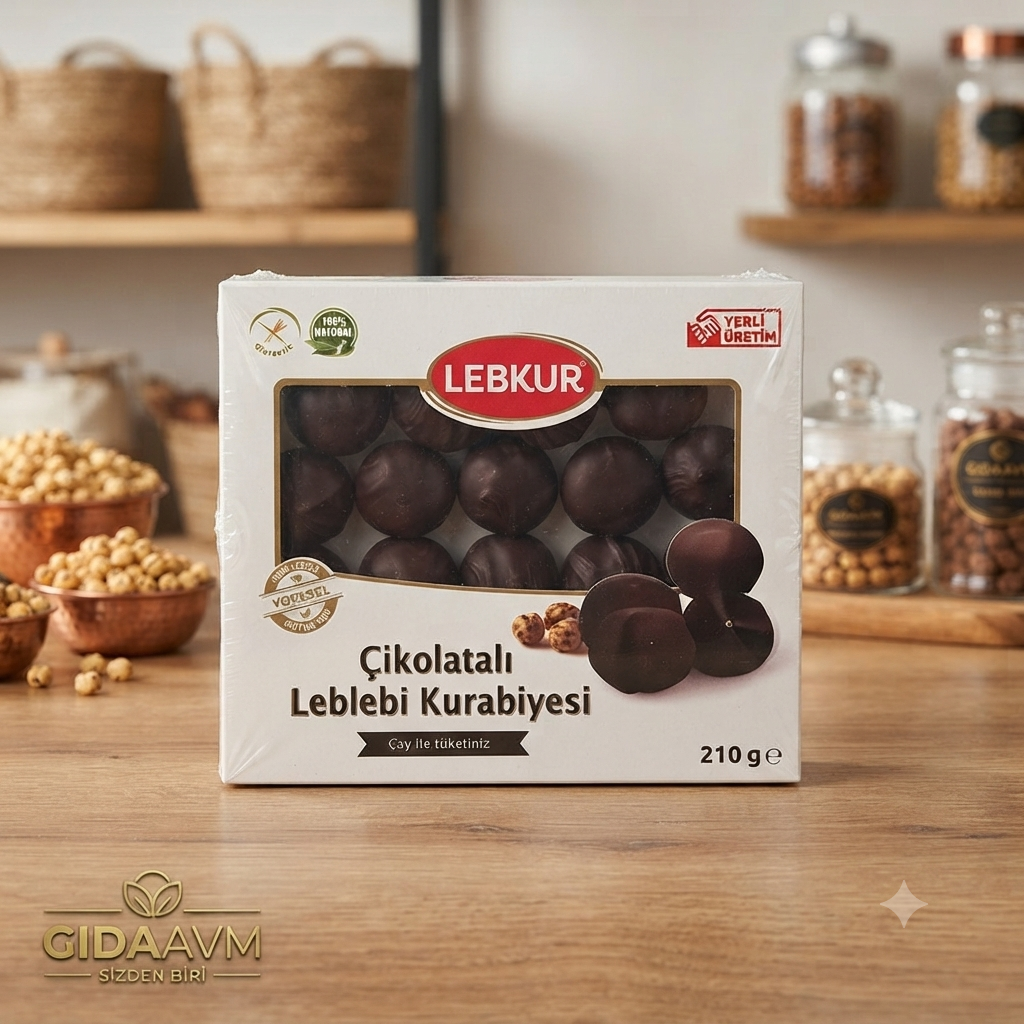 Lebkur Çikolatalı Leblebi Kurabiyesi 210 gr
