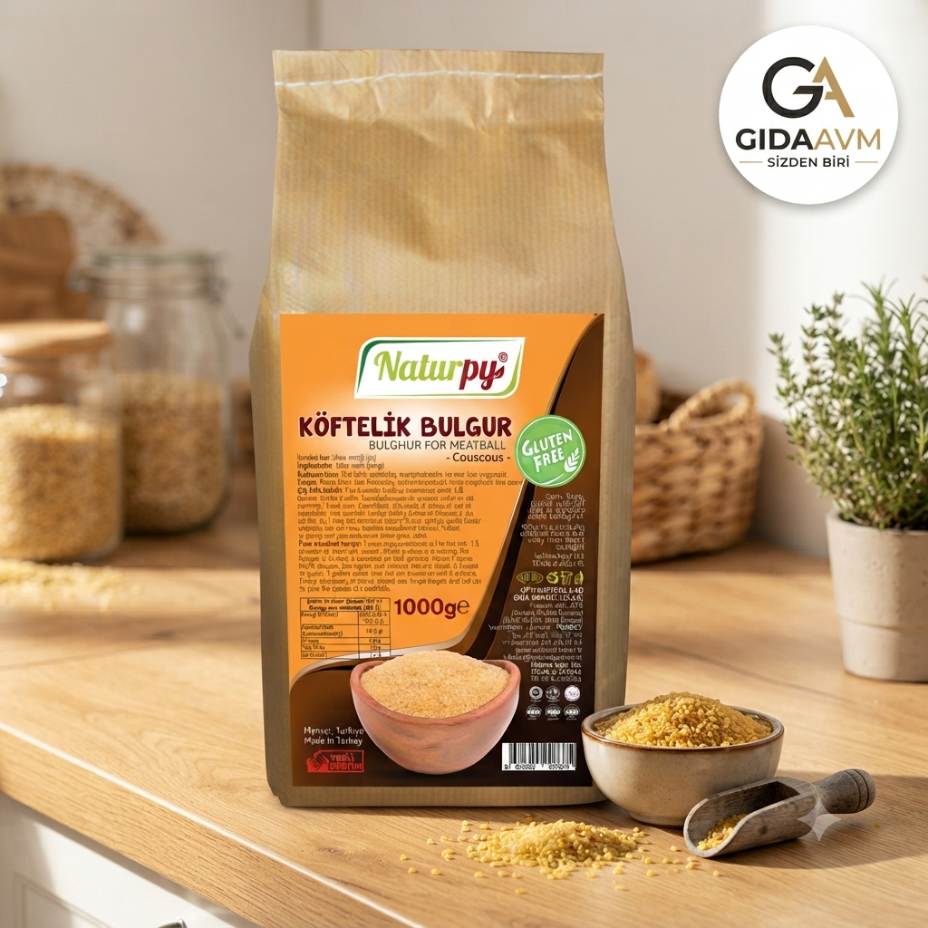 Naturpy Glutensiz Köftelik Bulgur(Kuskus) 1000 gr.