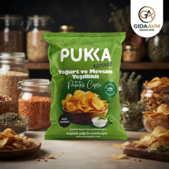 Pukka Glutensiz Yoğurt ve Mevsim Yeşillikli Cips 70 gr