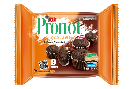 Eti Glutensiz Pronot Kek Kakaolu 144 gr