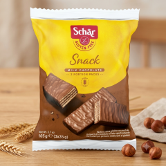 Schar Glutensiz Snack Çikolatalı Gofret 105 gr