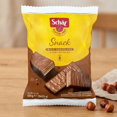 Schar Glutensiz Snack Çikolatalı Gofret 105 gr