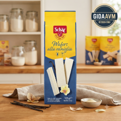 Schar Glutensiz Wafers 125 gr Vanilyalı gofret 07/01/2027