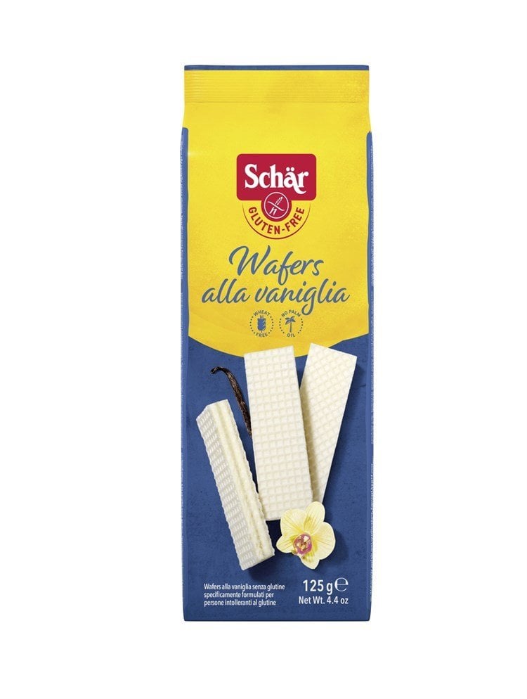 Schar Glutensiz Wafers 125 gr Vanilyalı gofret