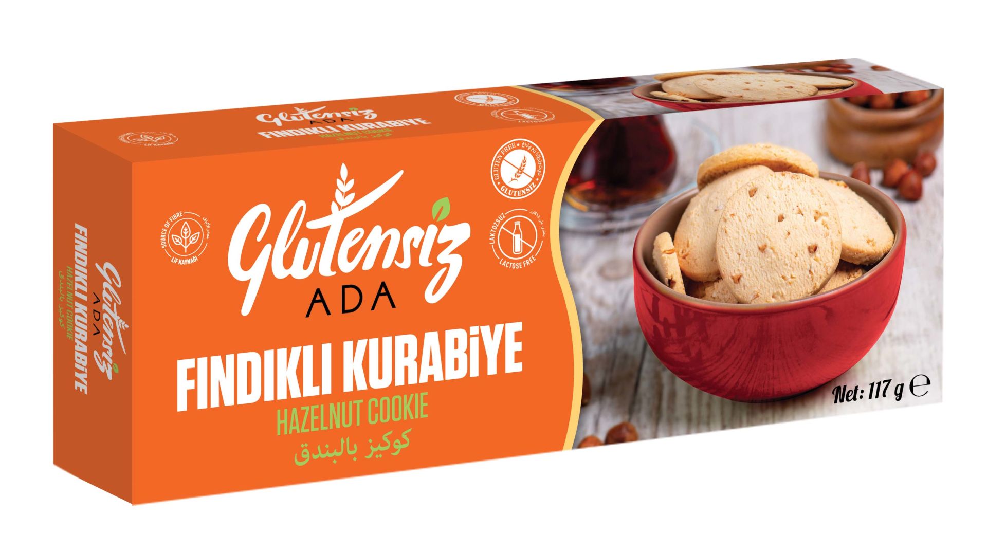 Glutensiz Ada Fındıklı Kurabiye 117 gr (TETT 25/02/2026)