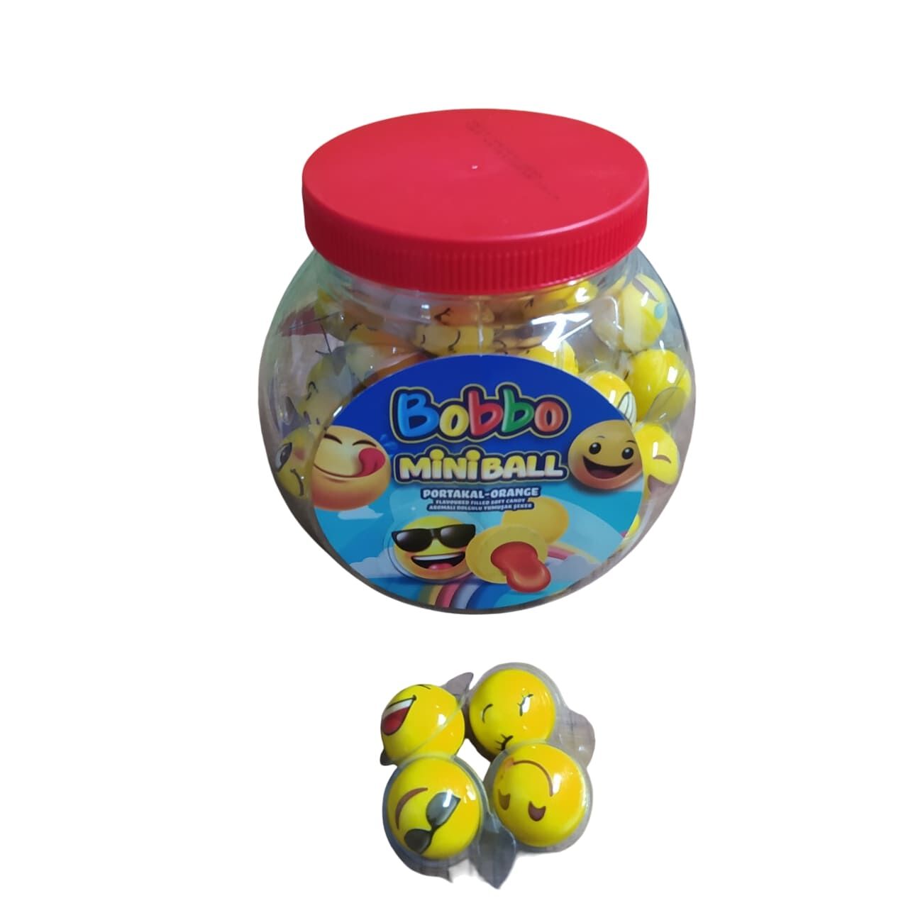 Bobbo Mini Ball Emoji Jelly 12,5 gr