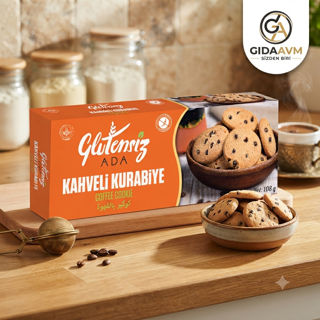 Glutensiz Ada Kahveli Kurabiye 108 gr (TETT 28/01/2027)