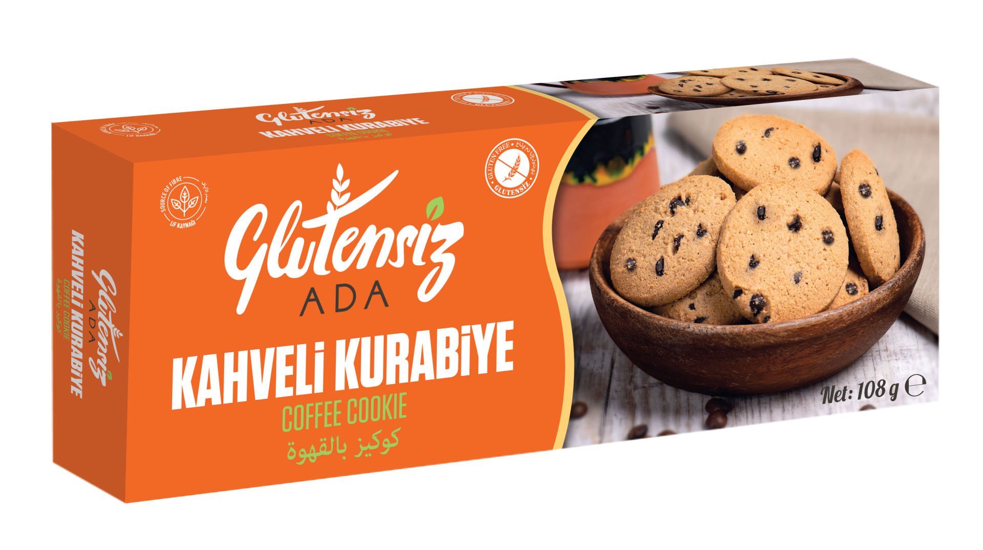 Glutensiz Ada Kahveli Kurabiye 108 gr (TETT 10/03/2026)