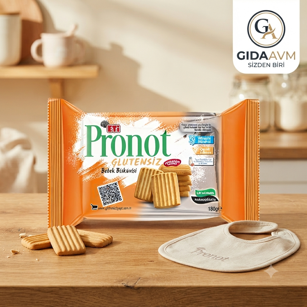 Eti Pronot Glutensiz Bebek Bisküvisi 180 gr