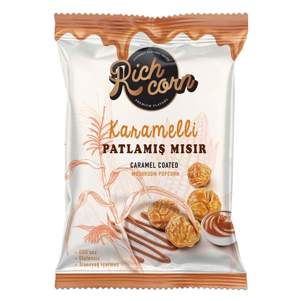Karamelli Patlamış Mısır 50 gr