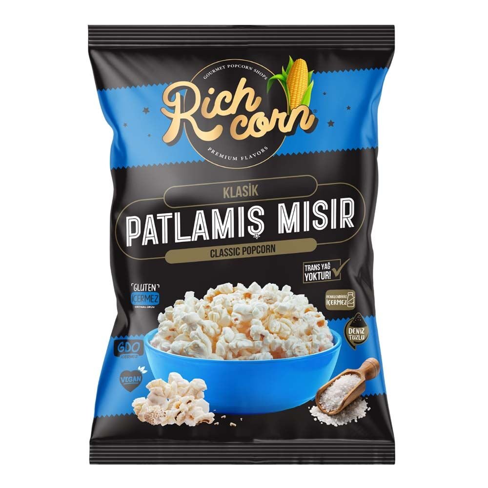 Klasik Patlamış Mısır 75 gr