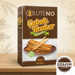Gluteno Baharatlı Çubuk Kraker 90 gr