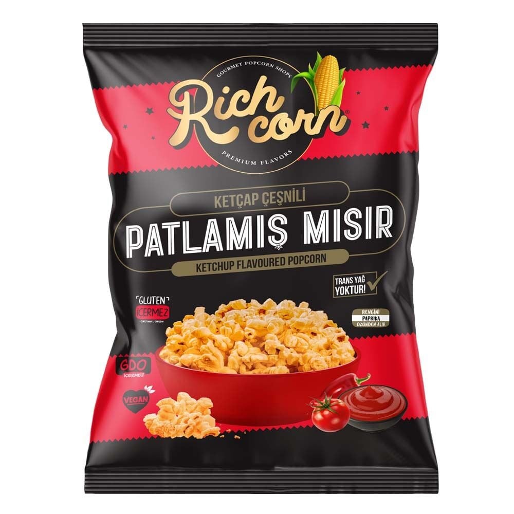 Ketçap Aromalı Patlamış Mısır 65 gr