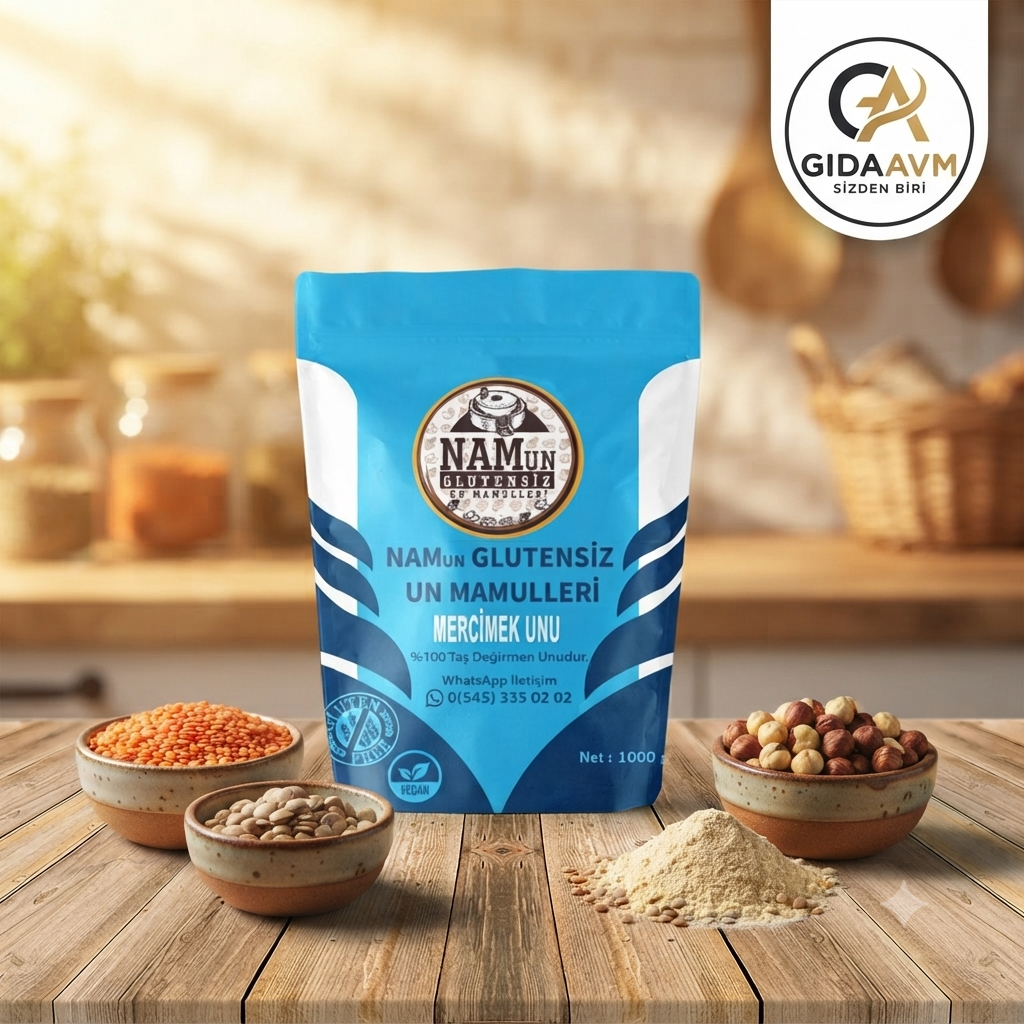 Glutensiz Mercimek Unu 1 kg