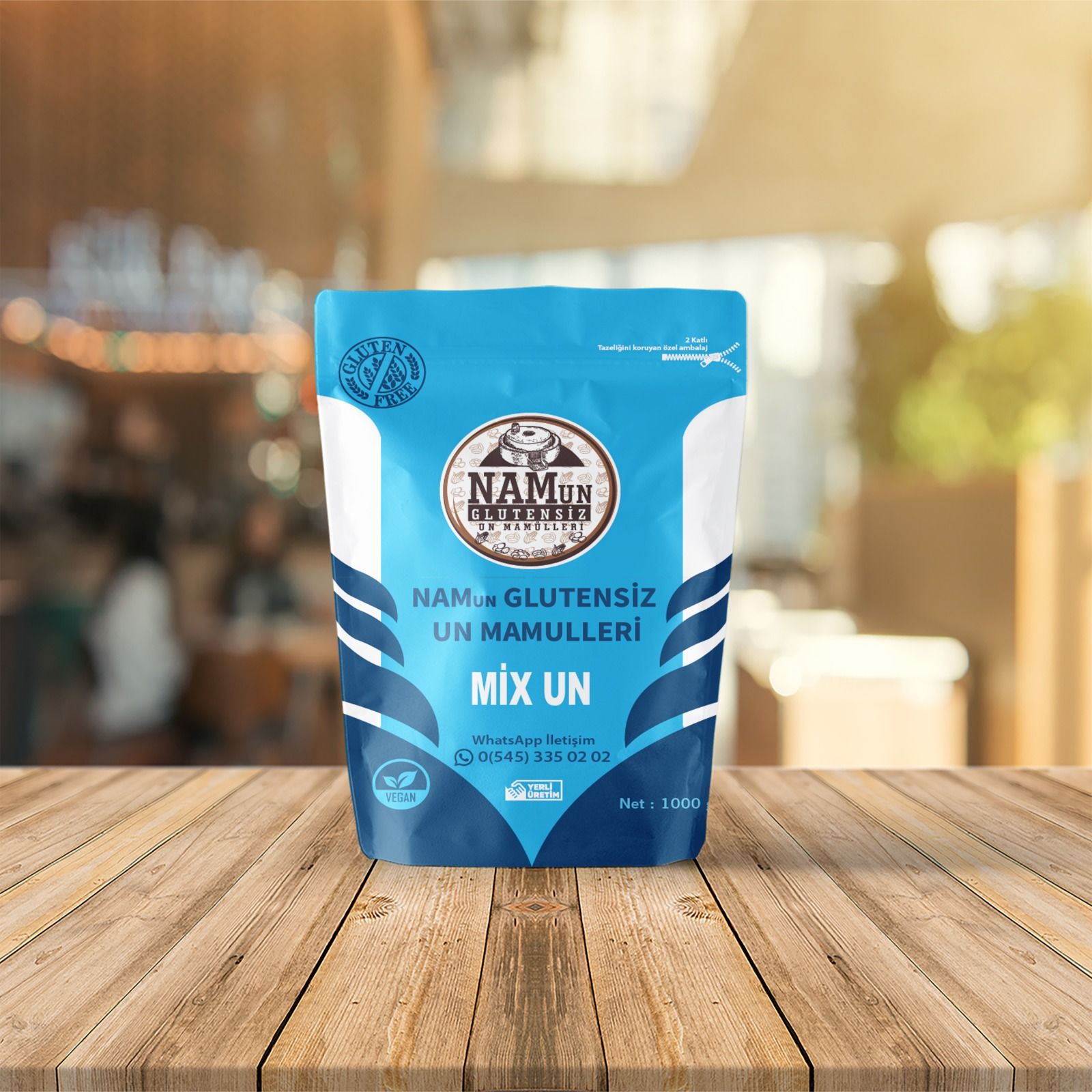 Glutensiz Çok Amaçlı Mix Un 1 Kg
