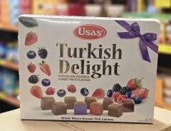 Usaş Orman Meyve Aromalı Çikolata Kaplı Lokum 250 gr