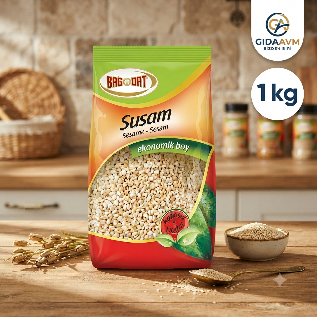 Bağdat Baharat Glutensiz Susam 1 KG