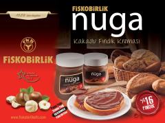 Fiskobirlik Nuga Glutensiz Kakaolu Fındık Kreması 650 gr
