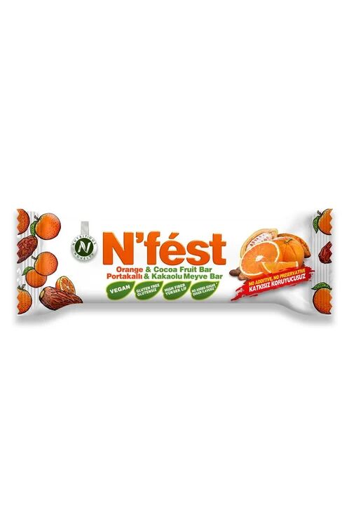 Meyve Bar Portakallı ve Kakaolu 40g