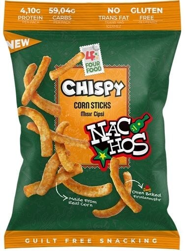Nachos Çeşnili Mısır Cipsi 80 gr
