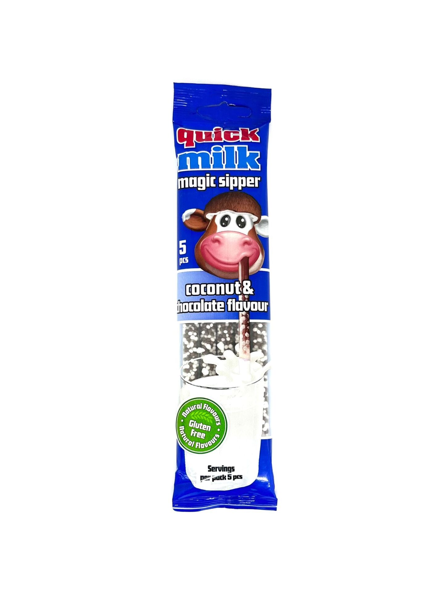 Hindistan Cevizli Sihirli Pipet 5'li