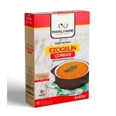 Mayalı Hane Düşük Proteinli Ezogelin Çorbası 4 x 40 G