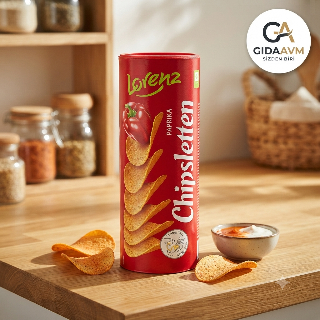 Lorenz Paprika Aromalı Patates Cipsi 100 G