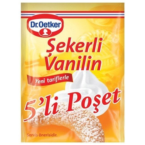 Dr.Oetker Glutensiz Vanilin Sekerli Tozu 5 Li