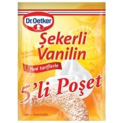Dr.Oetker Glutensiz Vanilin Sekerli Tozu 5 Li