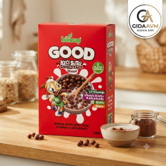 Hünnap Good Keçi Sütlü Vitaminli Çikolatalı Gevrek 240 GR