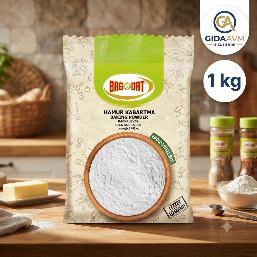 Bağdat Glutensiz Hamur Kabartma Tozu 1 KG