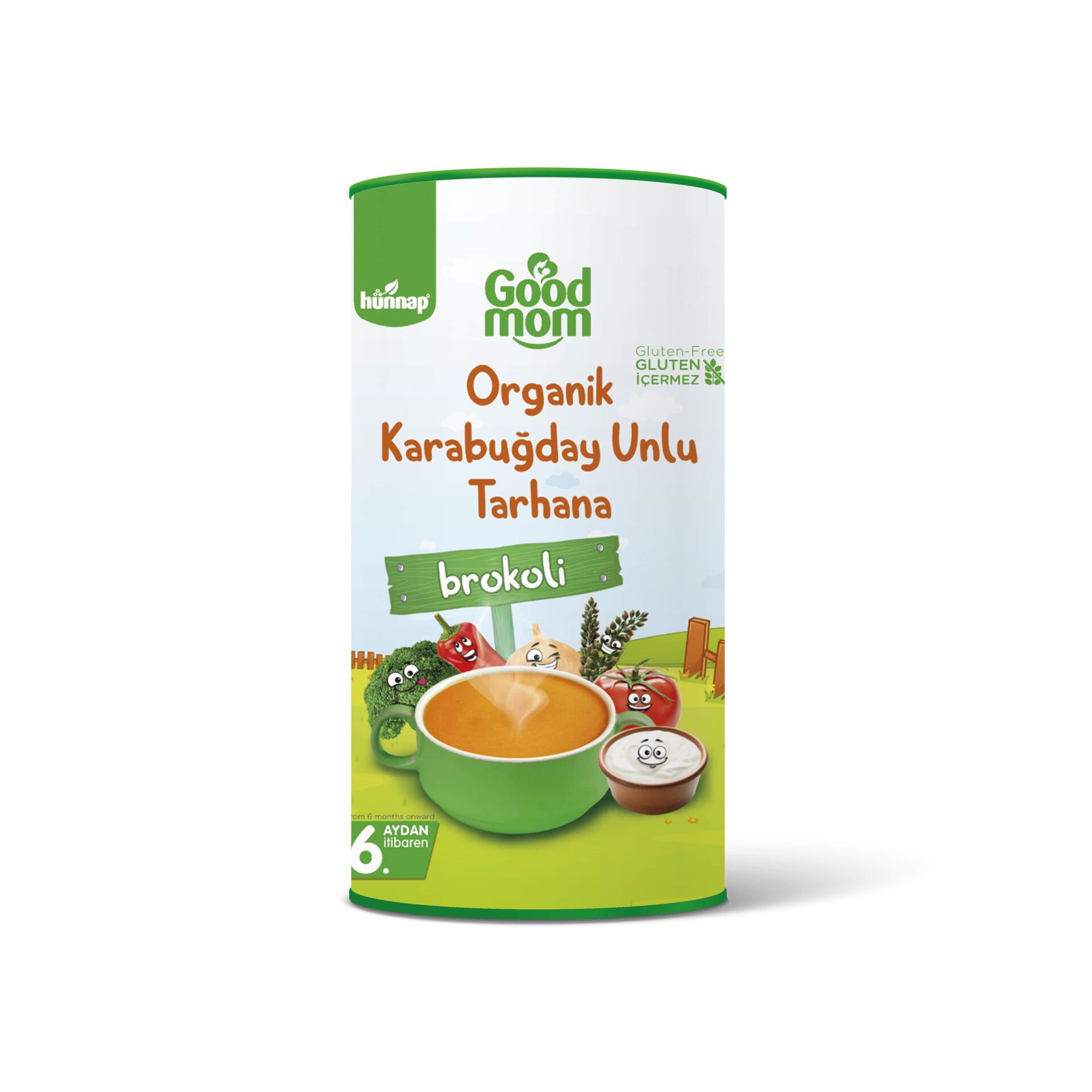 Organik Karabuğday Unlu Tarhana Brokoli 200 gr
