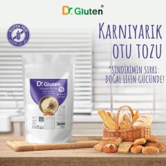 Dr Gluten Glutensiz Karnıyarık Otu Tozu 100 gr