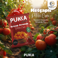 Pukka Glutensiz Ketçap Aromalı Patates Cipsi 70 gr